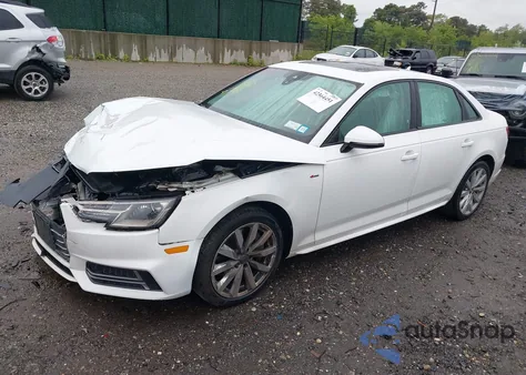 2018 Audi A4 2.0T Premium/2.0T Tech Premium z USA, uszkodzony, nr VIN WAUDNAF46JN005255